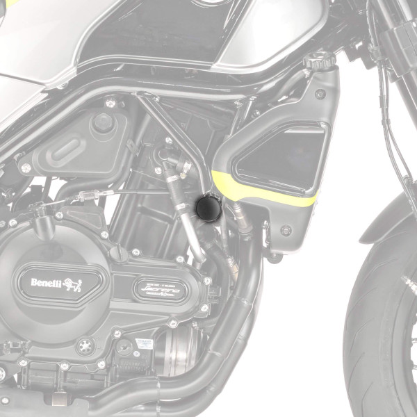 Pyramid Plastics BENELLI LEONCINO TRAIL FRAME END CAPS MATT BLK